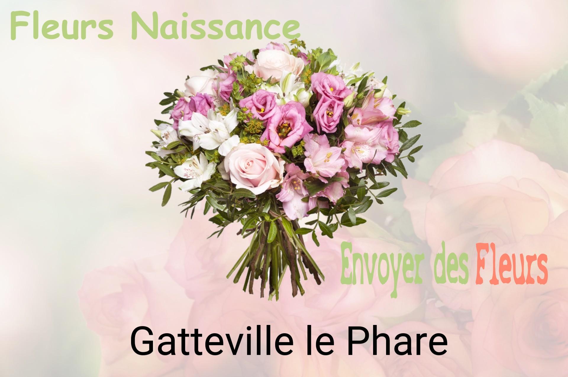 Bouquet de fleurs de naissance livré à Gatteville-le-Phare